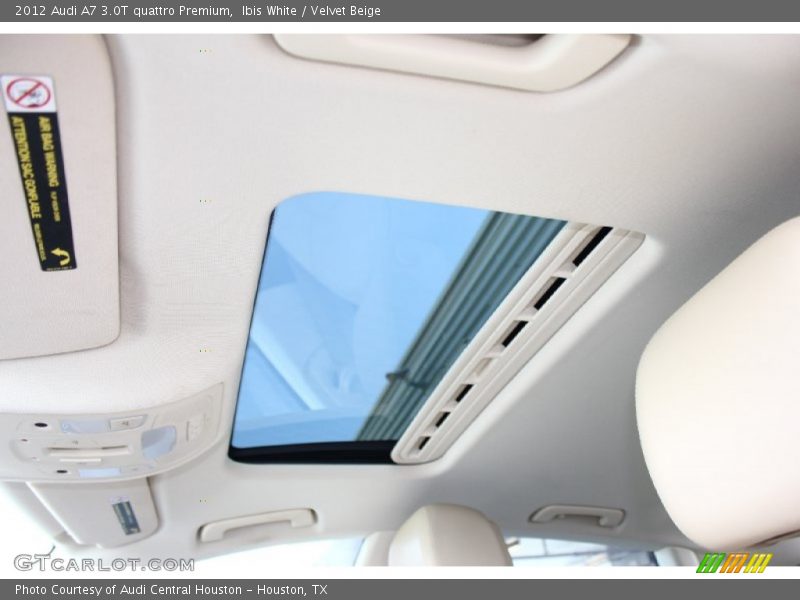 Ibis White / Velvet Beige 2012 Audi A7 3.0T quattro Premium