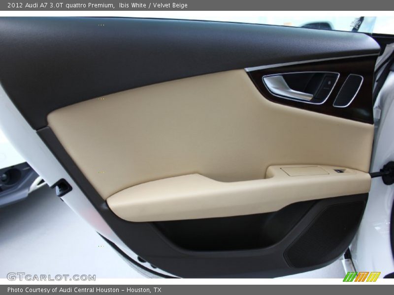 Ibis White / Velvet Beige 2012 Audi A7 3.0T quattro Premium