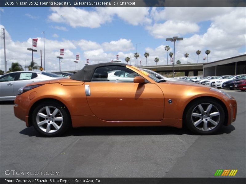 Le Mans Sunset Metallic / Charcoal 2005 Nissan 350Z Touring Roadster