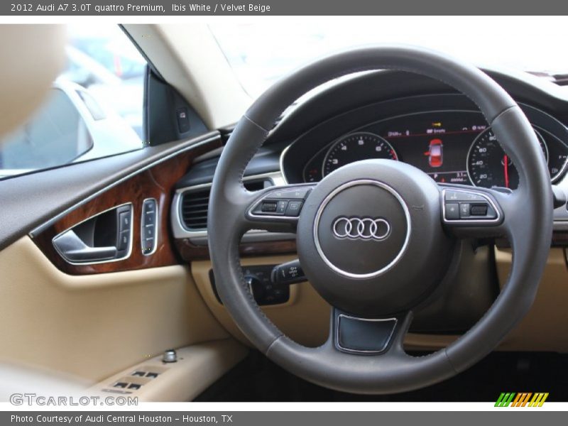 Ibis White / Velvet Beige 2012 Audi A7 3.0T quattro Premium