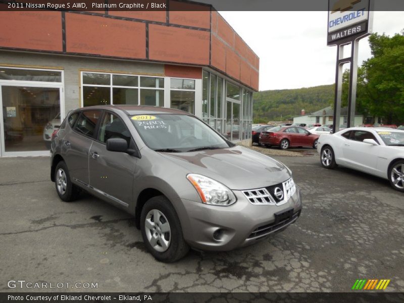 Platinum Graphite / Black 2011 Nissan Rogue S AWD