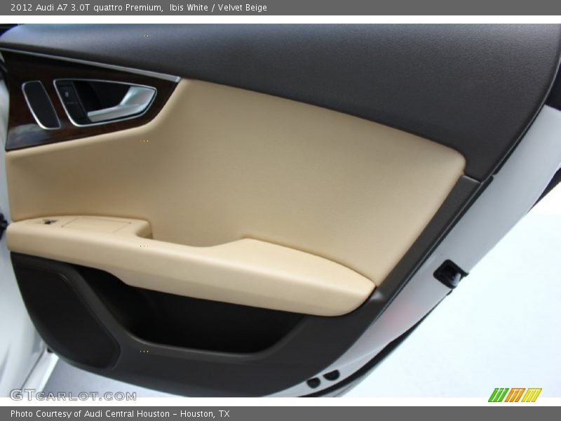 Ibis White / Velvet Beige 2012 Audi A7 3.0T quattro Premium