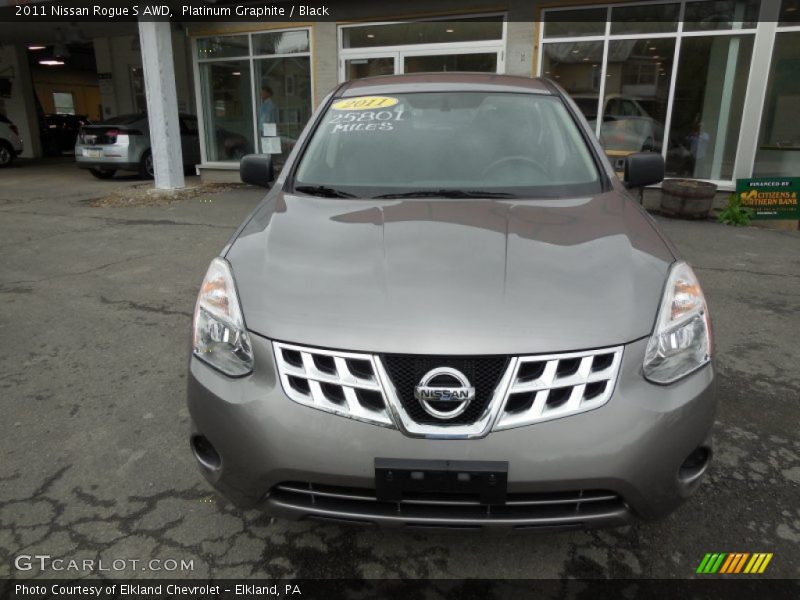 Platinum Graphite / Black 2011 Nissan Rogue S AWD
