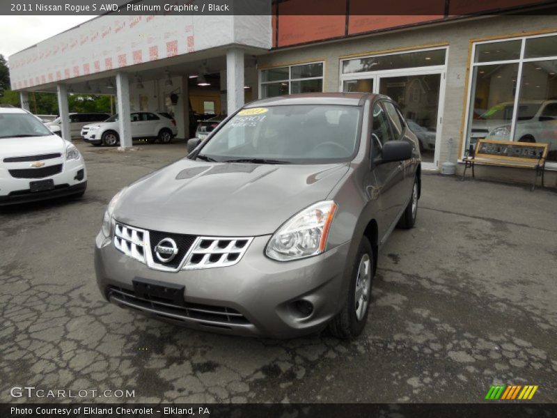 Platinum Graphite / Black 2011 Nissan Rogue S AWD