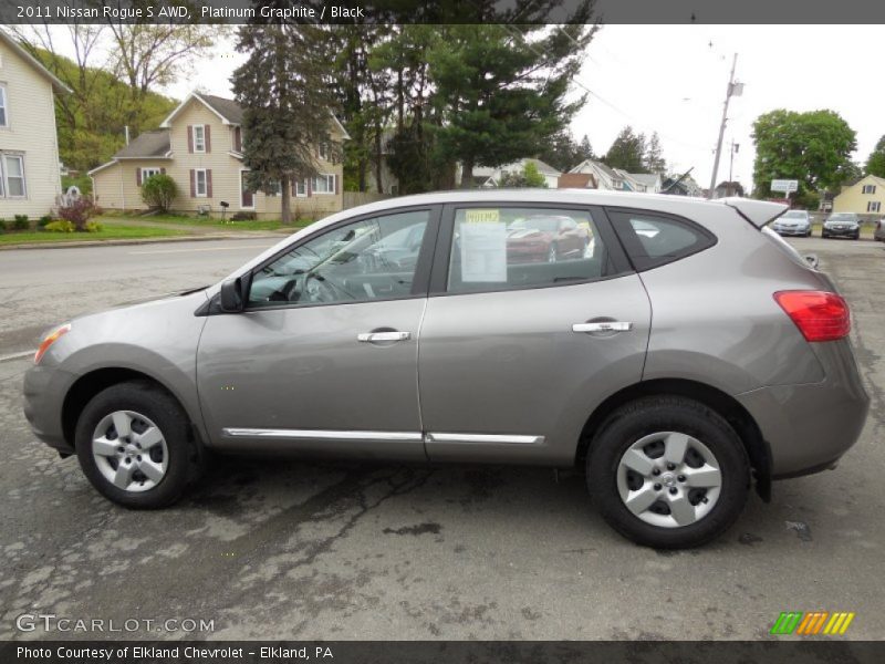 Platinum Graphite / Black 2011 Nissan Rogue S AWD