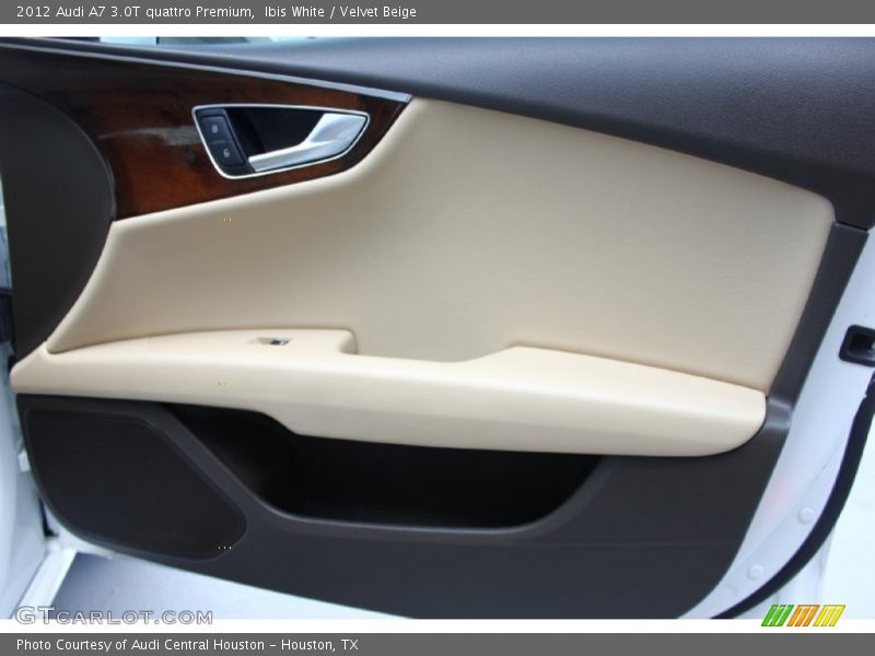 Ibis White / Velvet Beige 2012 Audi A7 3.0T quattro Premium