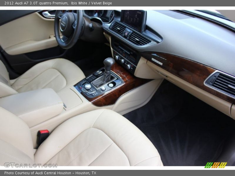 Ibis White / Velvet Beige 2012 Audi A7 3.0T quattro Premium