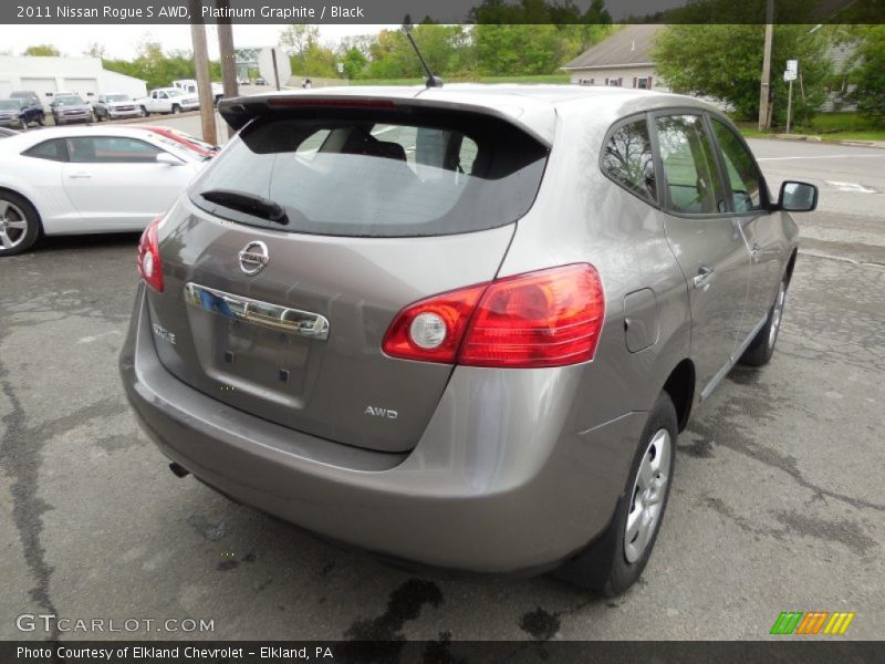 Platinum Graphite / Black 2011 Nissan Rogue S AWD