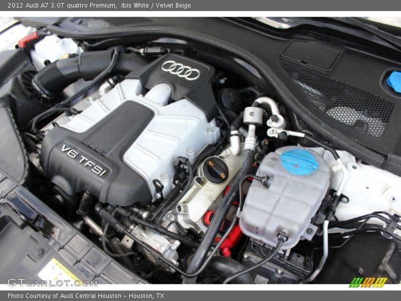 Ibis White / Velvet Beige 2012 Audi A7 3.0T quattro Premium