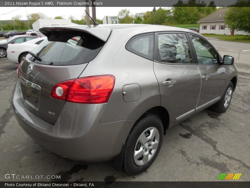 Platinum Graphite / Black 2011 Nissan Rogue S AWD