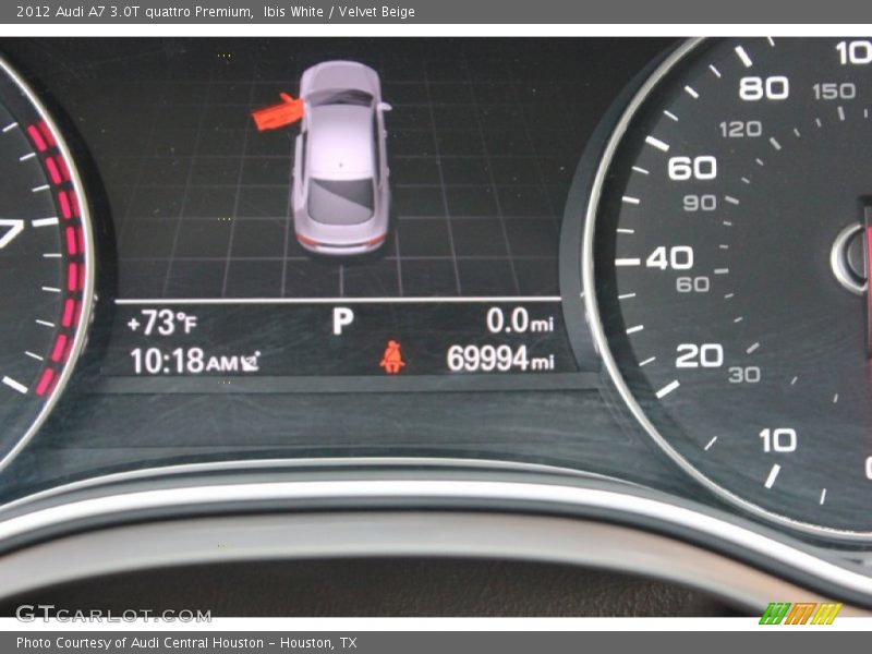 Ibis White / Velvet Beige 2012 Audi A7 3.0T quattro Premium