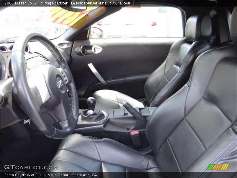  2005 350Z Touring Roadster Charcoal Interior