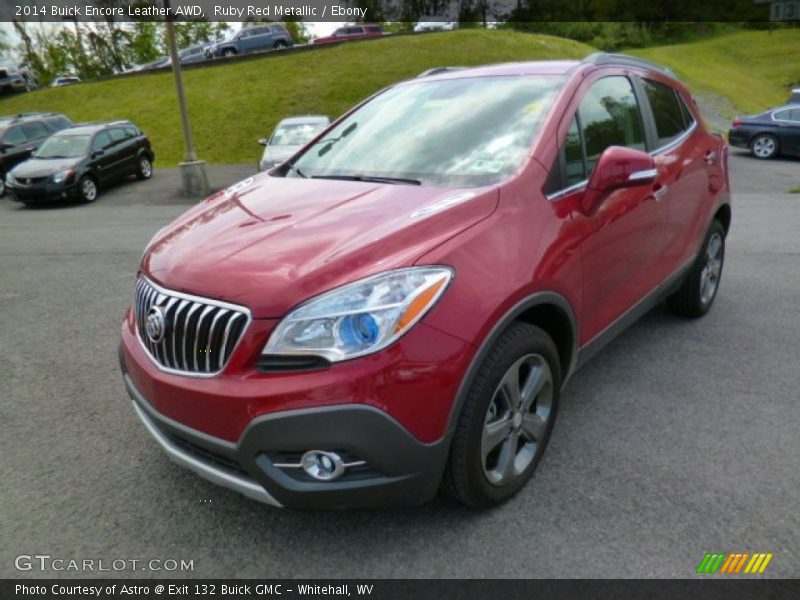 Front 3/4 View of 2014 Encore Leather AWD