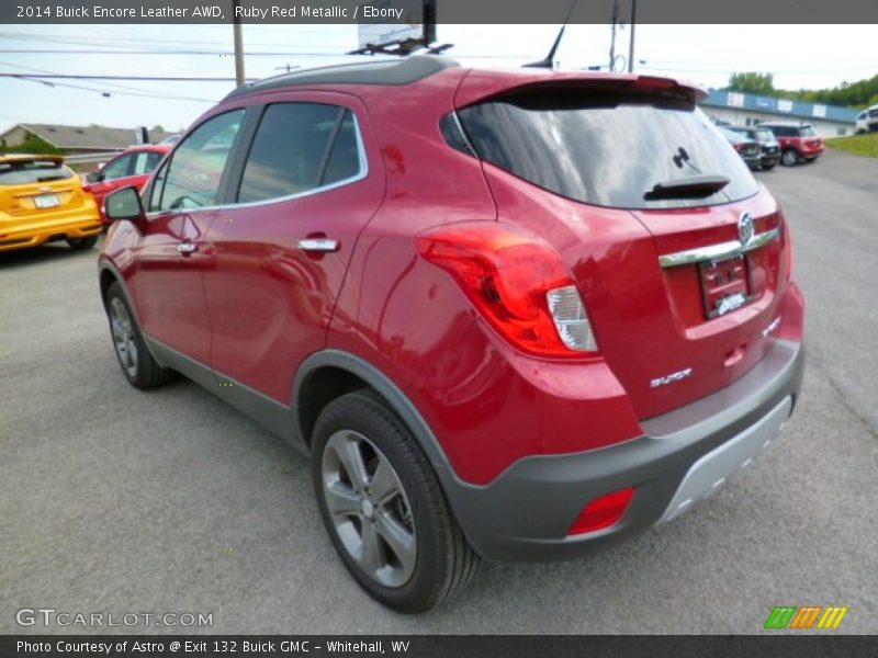 Ruby Red Metallic / Ebony 2014 Buick Encore Leather AWD