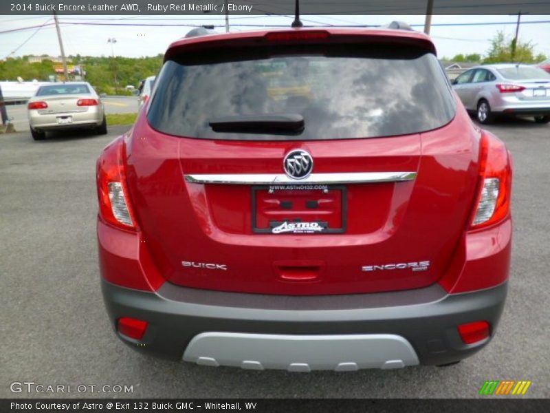 Ruby Red Metallic / Ebony 2014 Buick Encore Leather AWD
