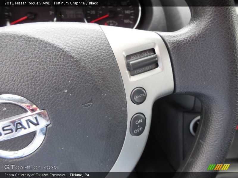 Platinum Graphite / Black 2011 Nissan Rogue S AWD