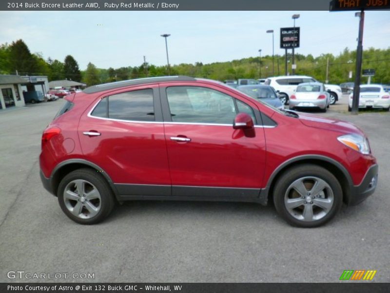 Ruby Red Metallic / Ebony 2014 Buick Encore Leather AWD