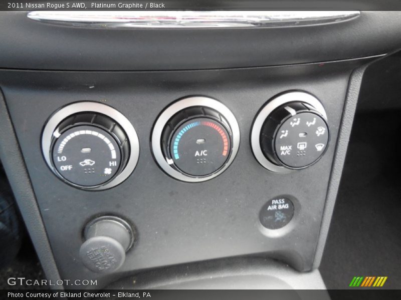 Platinum Graphite / Black 2011 Nissan Rogue S AWD