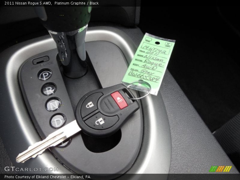 Platinum Graphite / Black 2011 Nissan Rogue S AWD