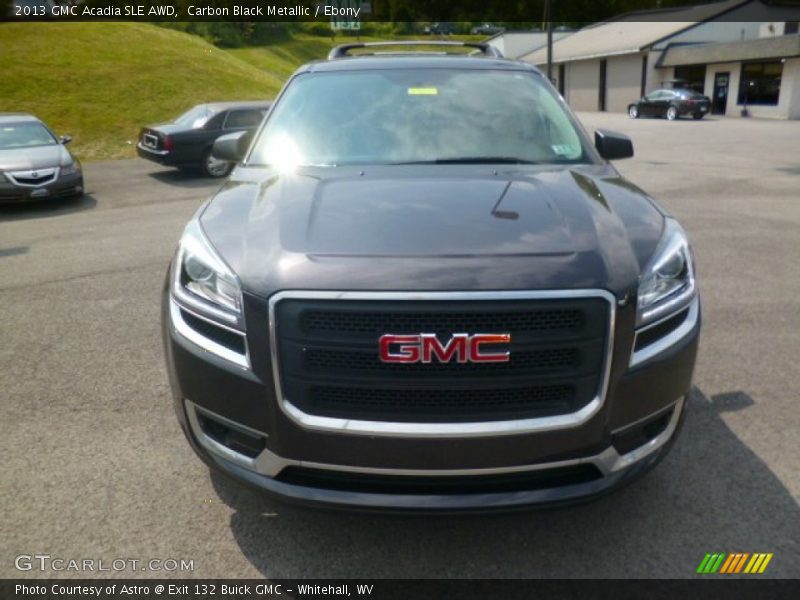 Carbon Black Metallic / Ebony 2013 GMC Acadia SLE AWD