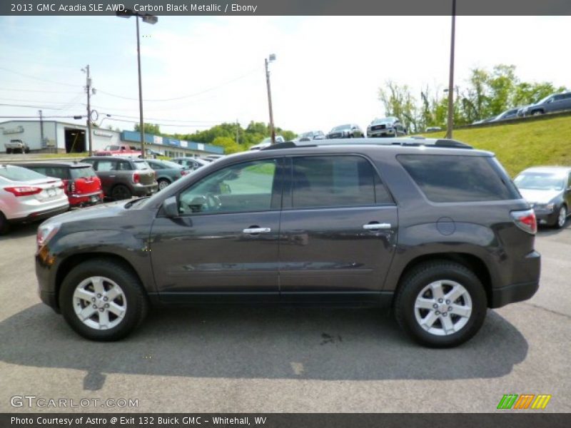 Carbon Black Metallic / Ebony 2013 GMC Acadia SLE AWD