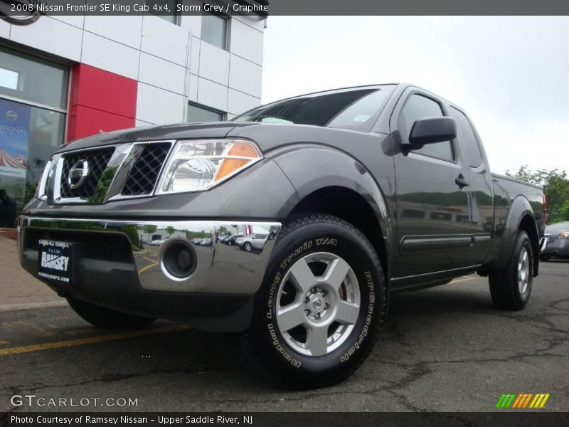 Storm Grey / Graphite 2008 Nissan Frontier SE King Cab 4x4