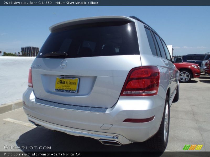 Iridium Silver Metallic / Black 2014 Mercedes-Benz GLK 350