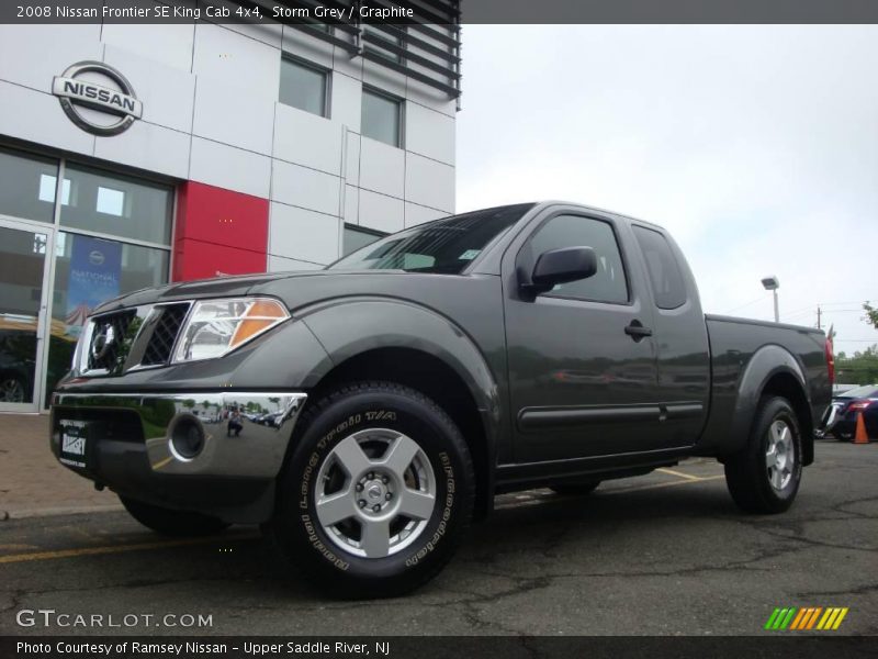 Storm Grey / Graphite 2008 Nissan Frontier SE King Cab 4x4