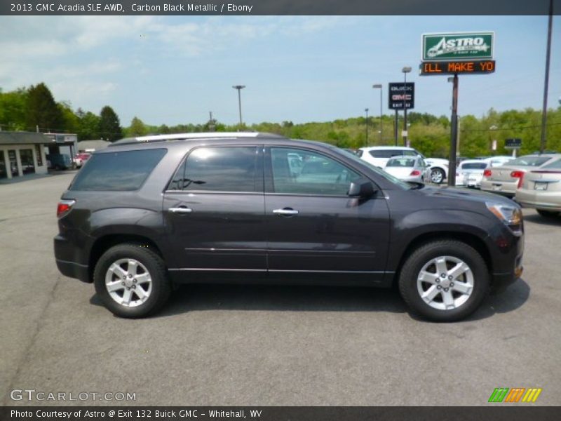 Carbon Black Metallic / Ebony 2013 GMC Acadia SLE AWD