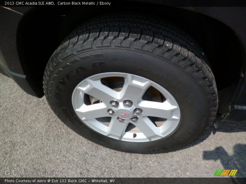 Carbon Black Metallic / Ebony 2013 GMC Acadia SLE AWD