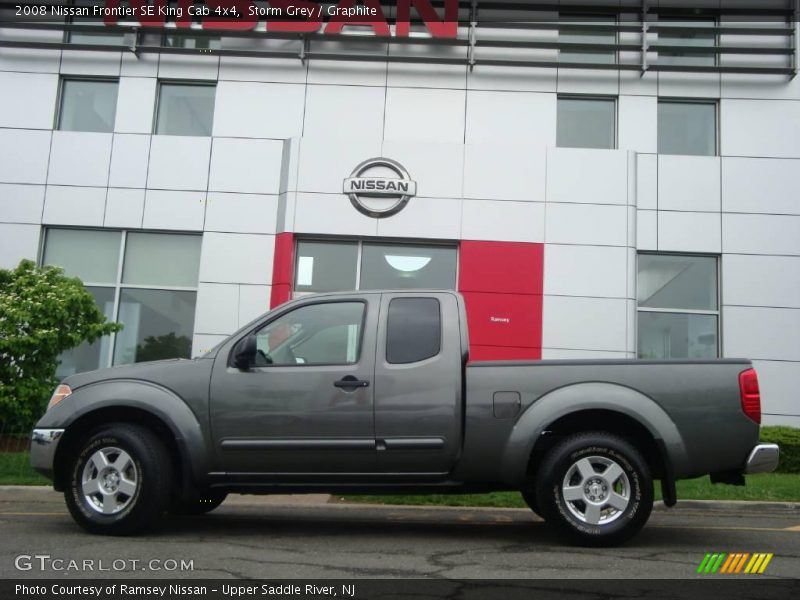 Storm Grey / Graphite 2008 Nissan Frontier SE King Cab 4x4