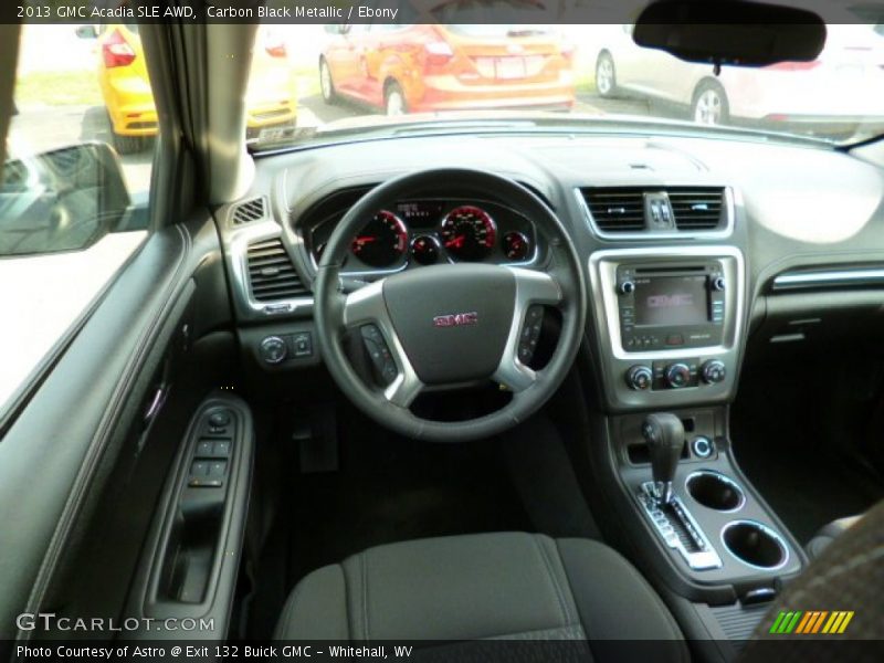 Carbon Black Metallic / Ebony 2013 GMC Acadia SLE AWD