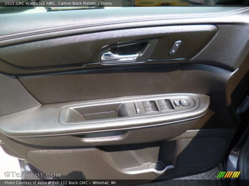 Carbon Black Metallic / Ebony 2013 GMC Acadia SLE AWD