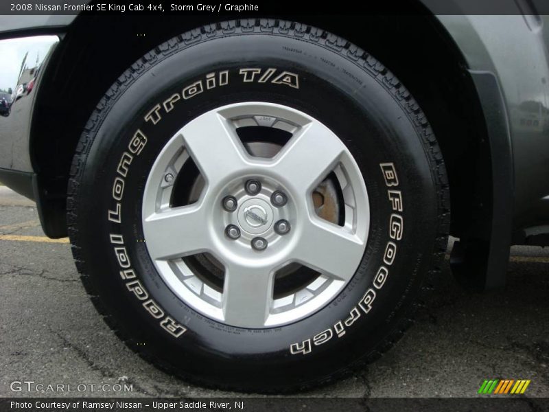 Storm Grey / Graphite 2008 Nissan Frontier SE King Cab 4x4
