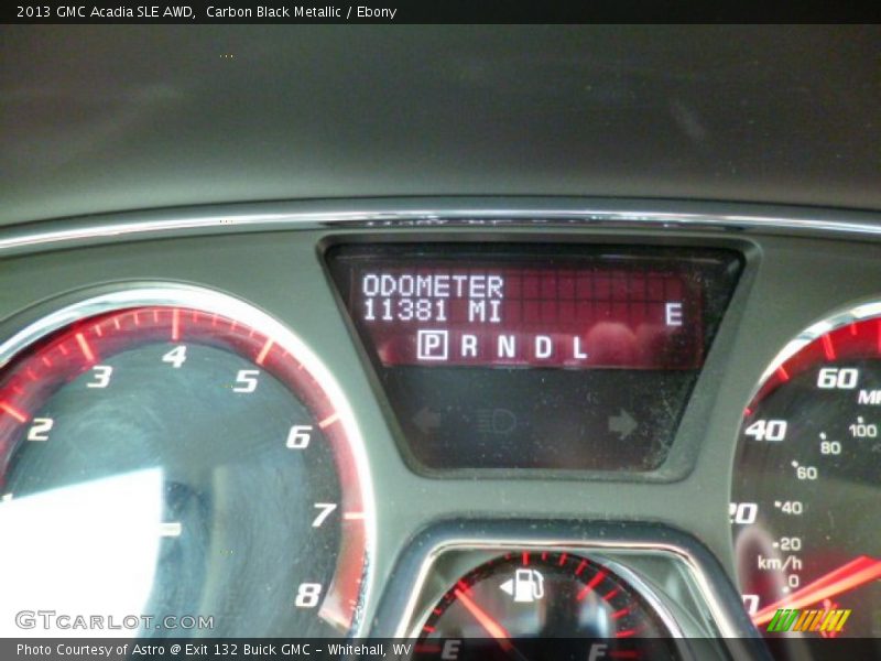 Carbon Black Metallic / Ebony 2013 GMC Acadia SLE AWD