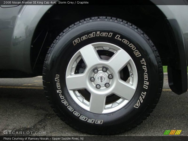 Storm Grey / Graphite 2008 Nissan Frontier SE King Cab 4x4