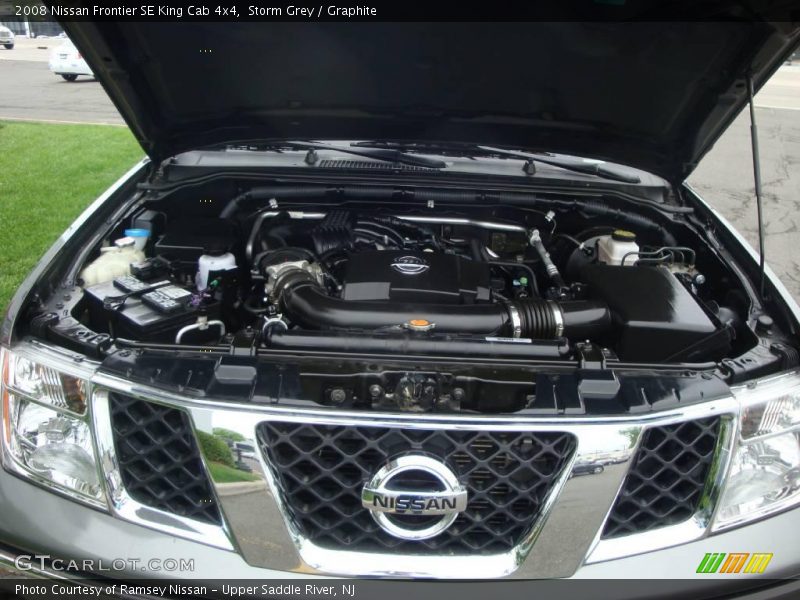 Storm Grey / Graphite 2008 Nissan Frontier SE King Cab 4x4