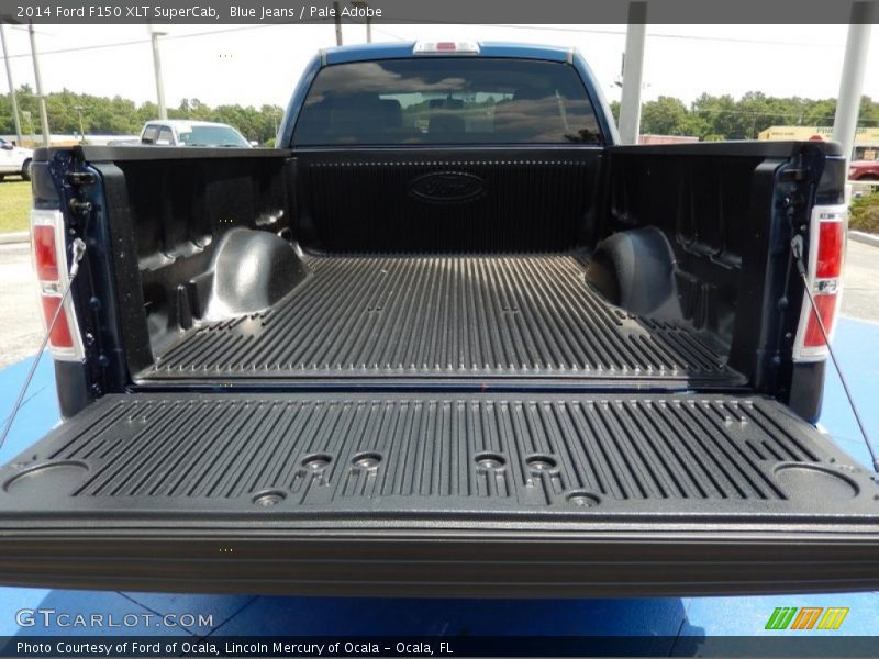 Blue Jeans / Pale Adobe 2014 Ford F150 XLT SuperCab