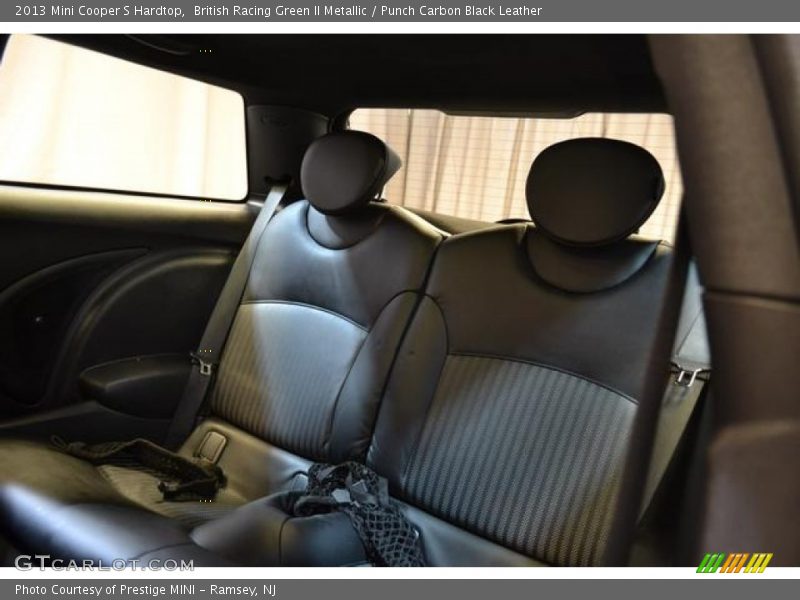 British Racing Green II Metallic / Punch Carbon Black Leather 2013 Mini Cooper S Hardtop