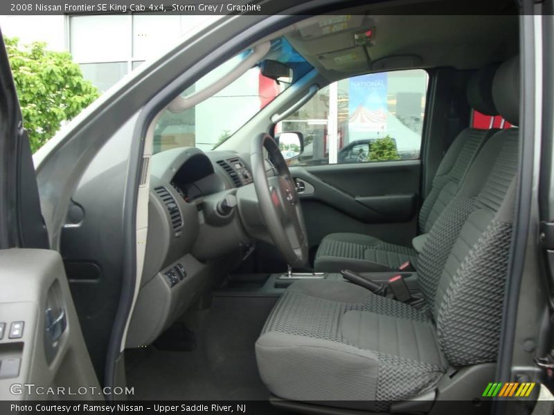 Storm Grey / Graphite 2008 Nissan Frontier SE King Cab 4x4