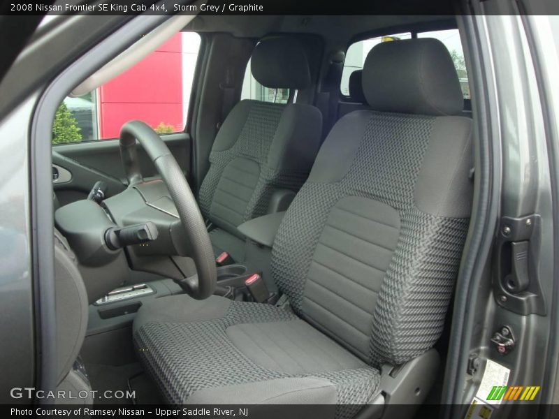 Storm Grey / Graphite 2008 Nissan Frontier SE King Cab 4x4