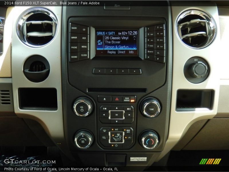 Blue Jeans / Pale Adobe 2014 Ford F150 XLT SuperCab