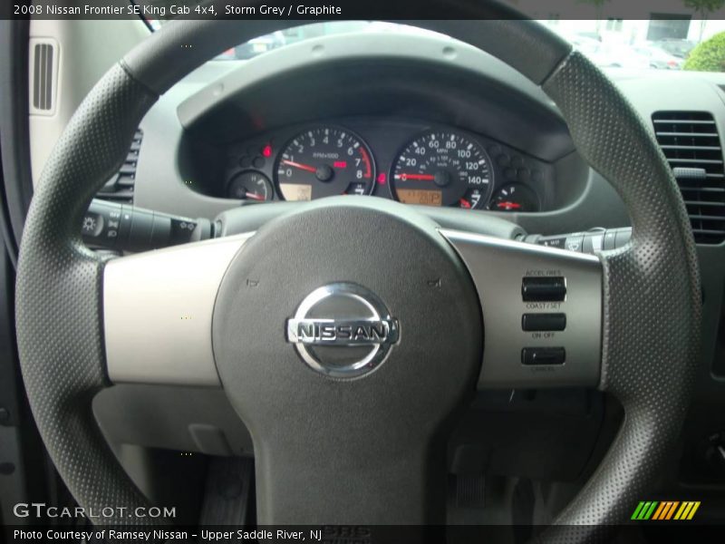 Storm Grey / Graphite 2008 Nissan Frontier SE King Cab 4x4