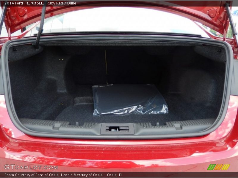 Ruby Red / Dune 2014 Ford Taurus SEL