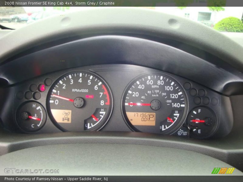 Storm Grey / Graphite 2008 Nissan Frontier SE King Cab 4x4