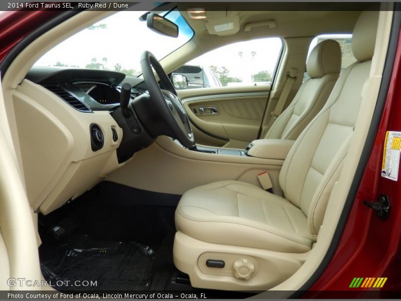 Ruby Red / Dune 2014 Ford Taurus SEL
