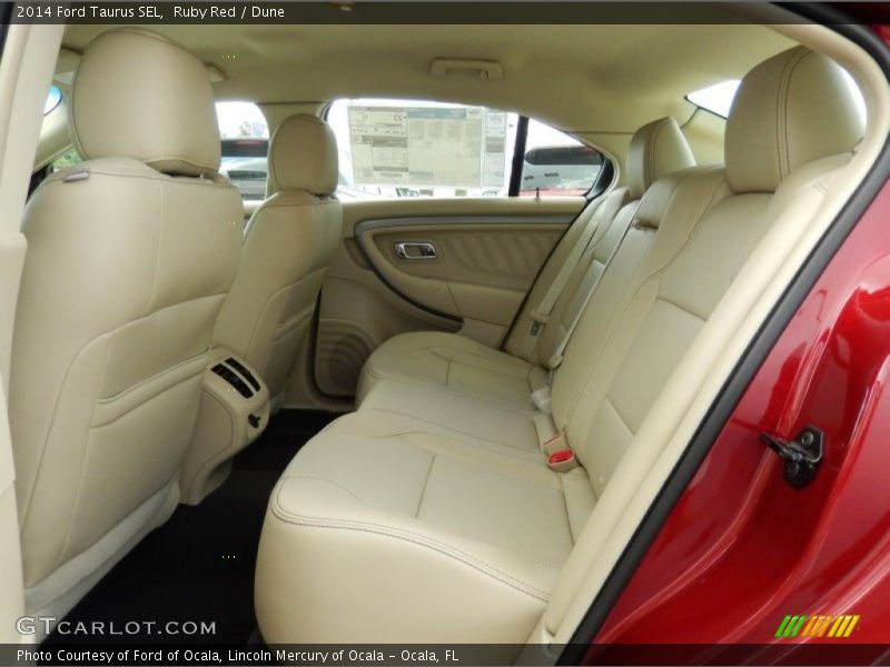 Ruby Red / Dune 2014 Ford Taurus SEL