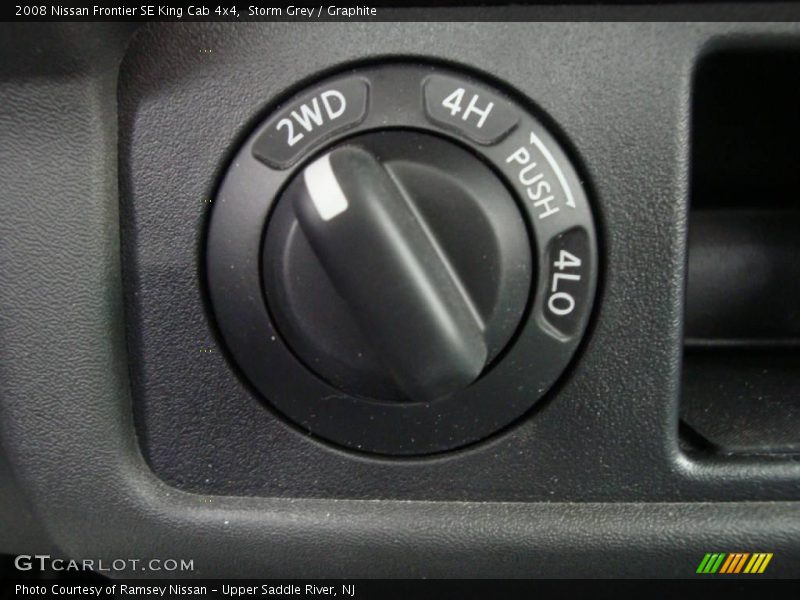 Storm Grey / Graphite 2008 Nissan Frontier SE King Cab 4x4