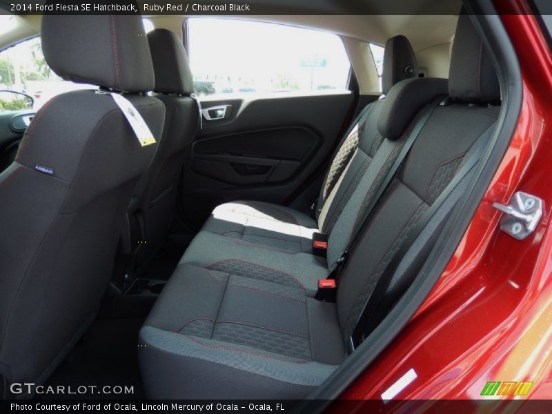 Ruby Red / Charcoal Black 2014 Ford Fiesta SE Hatchback