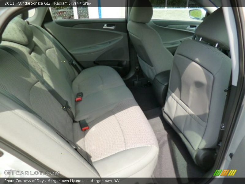 Radiant Silver / Gray 2011 Hyundai Sonata GLS